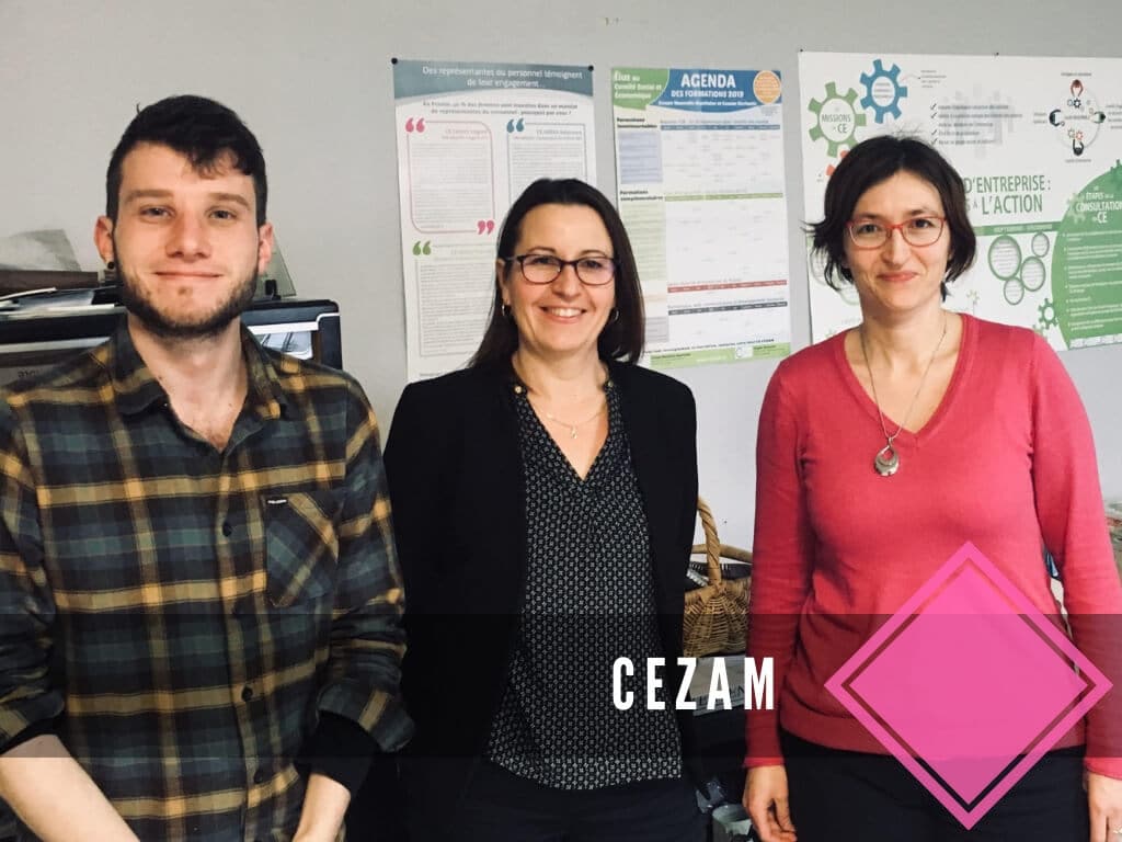 Illustration de la mission de Conseil en Stratégie Communication menée auprès des équipes de Cezam en 2019