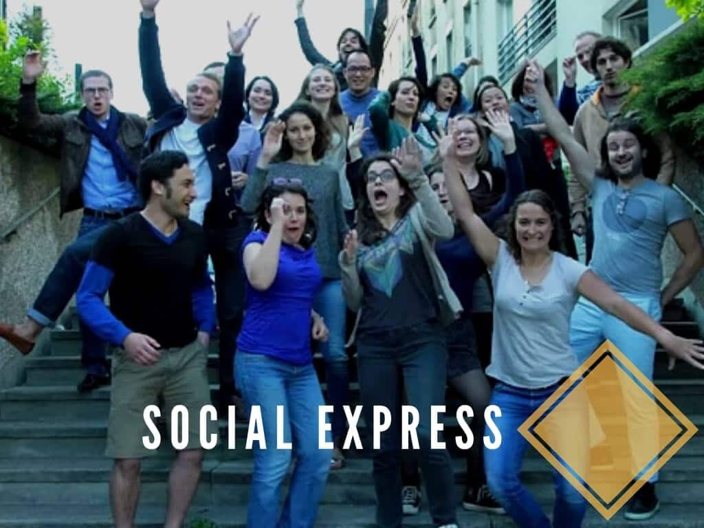 Illustration de la mission de création de contenus pour les médias sociaux de Social Express en 2015