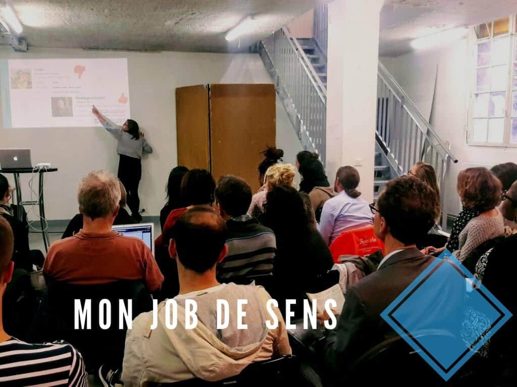 Illustration de la formation LinkedIn avec Mon Job de Sens en 2018