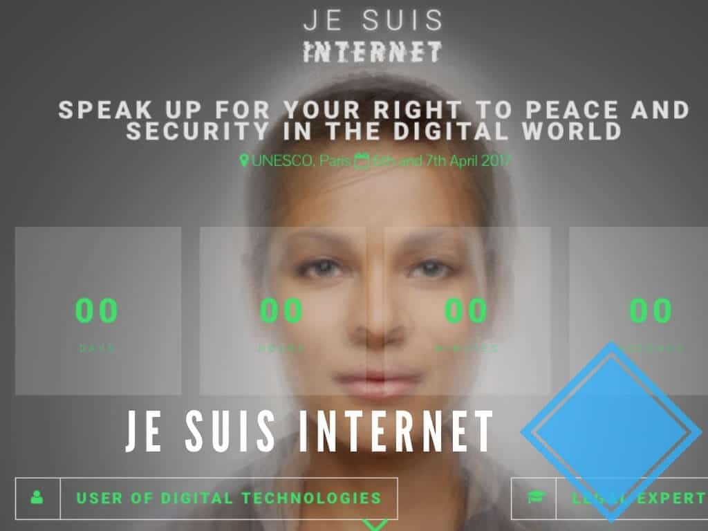 Illustration de la mission de Stratégie Social Média menée pour l'événement "Je suis Internet" de Cybercle en 2017