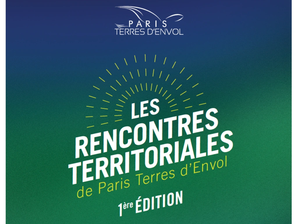 Illustration de la mission de communication événementielle pour Rencontres Territoriales de Paris Terre d’Envol menée en 2024